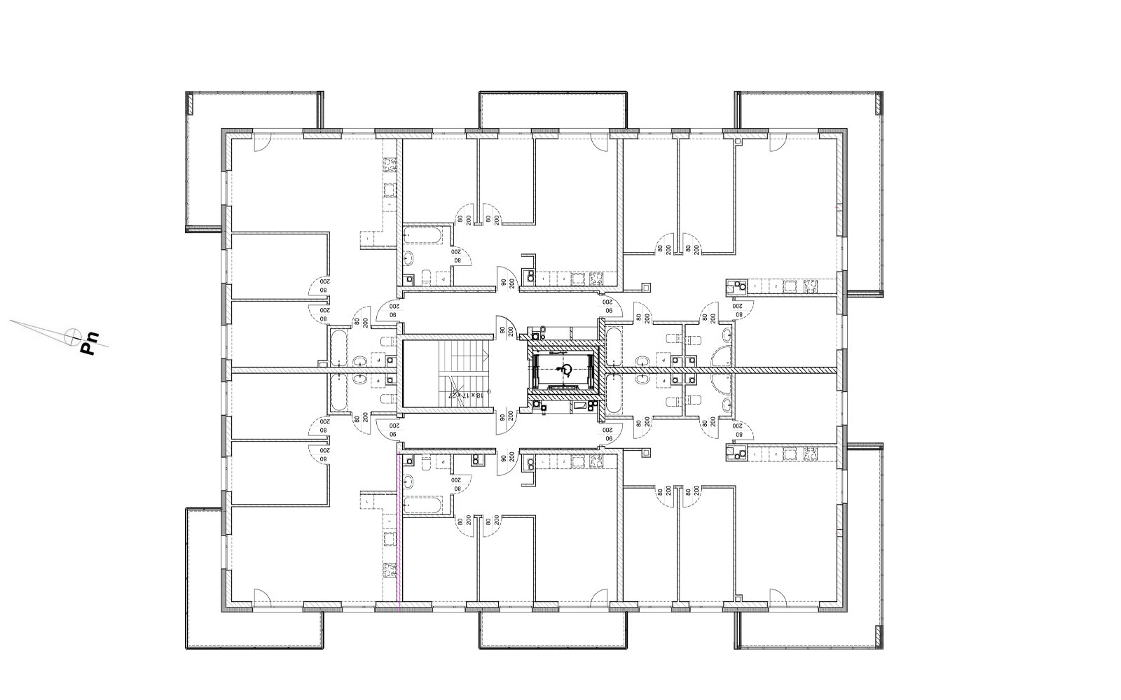 Budynek B – Piętro 1